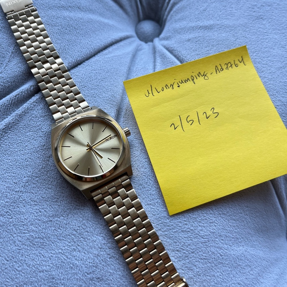 Nixon Timeteller, gold 37mm